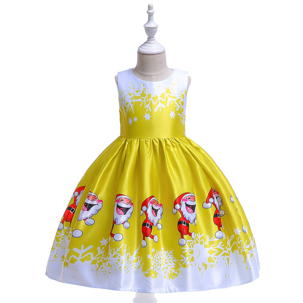 Children's Christmas princess dress