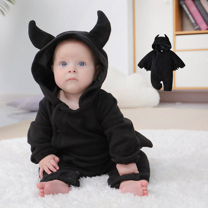 Long Sleeve Children's Halloween Clothing Romper Suit Bat Costume Baby Cover